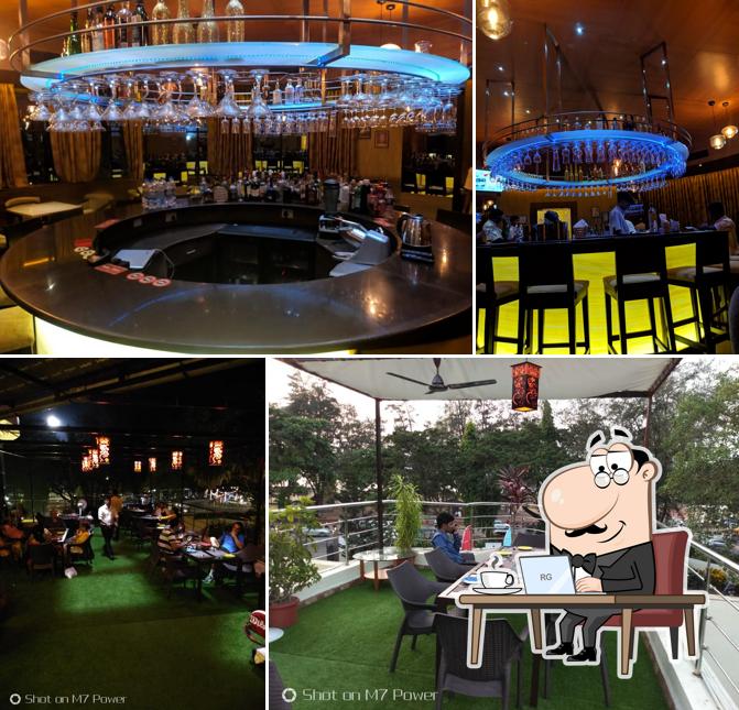 The interior of Redondo Lounge & Terrace Restaurant
