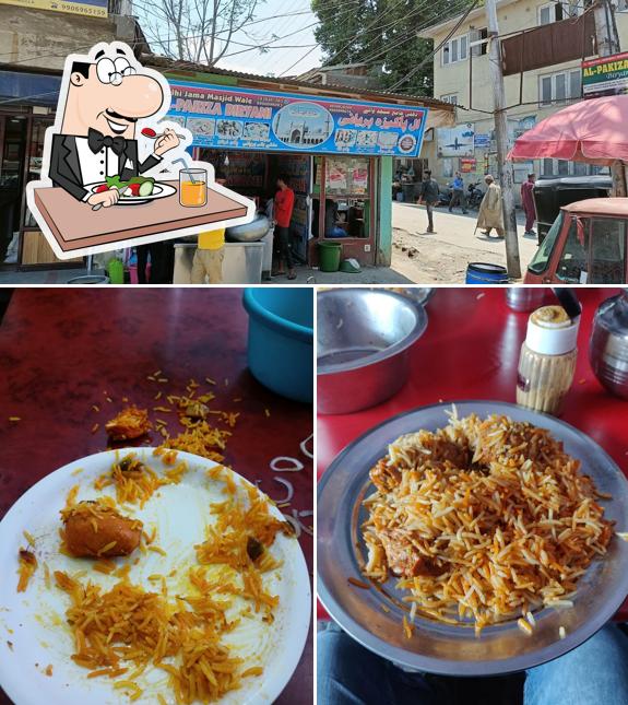 This is the picture showing food and interior at Al-Pakiza Biryani