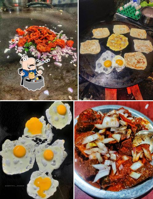 Food at Hotel Prabha Non-Veg and Veg