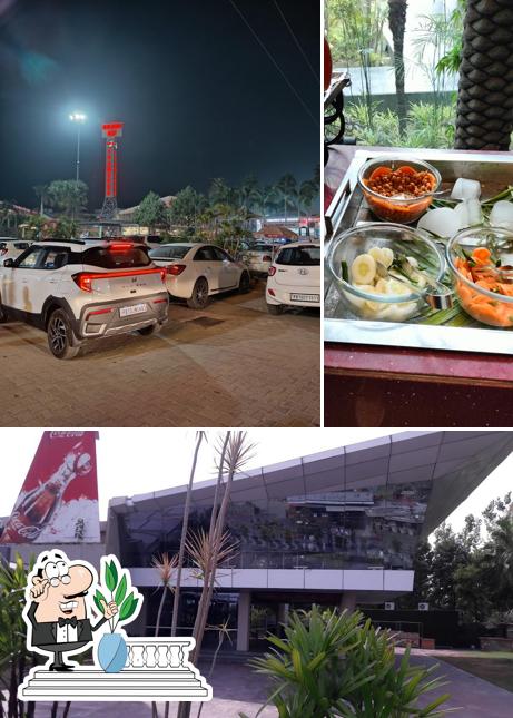 The outside part is an important feature of Hotel Red Mango