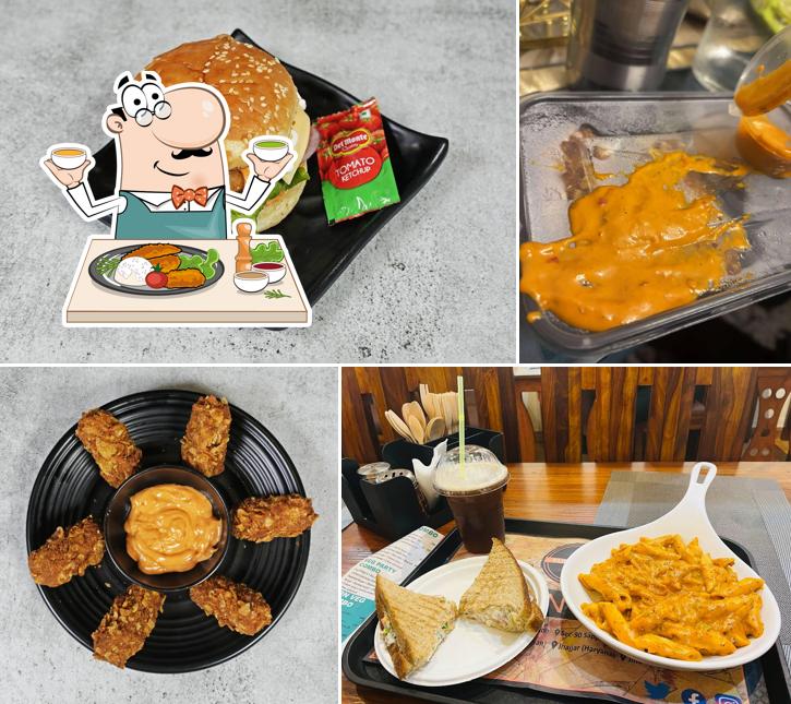 Food at The Tummy Section Sapphire mall sector 90