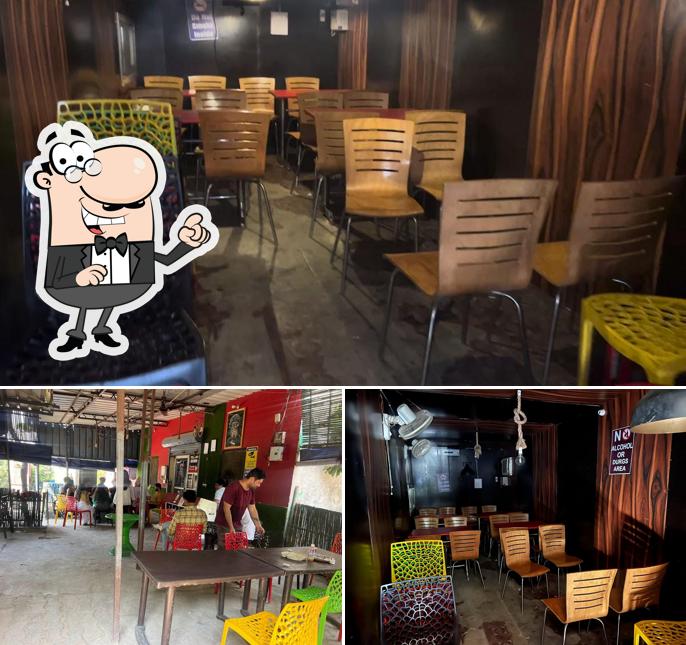 Take a seat at one of the tables at Yellow Box kitchen