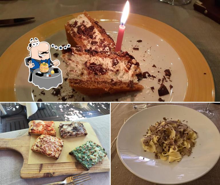 Platti al Trattoria I Maceri