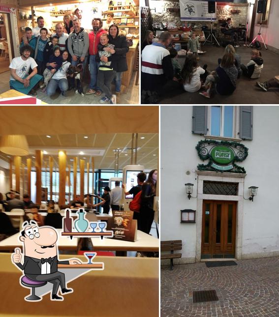 Gli interni di Bar Ristorante Pizzeria Da Romano