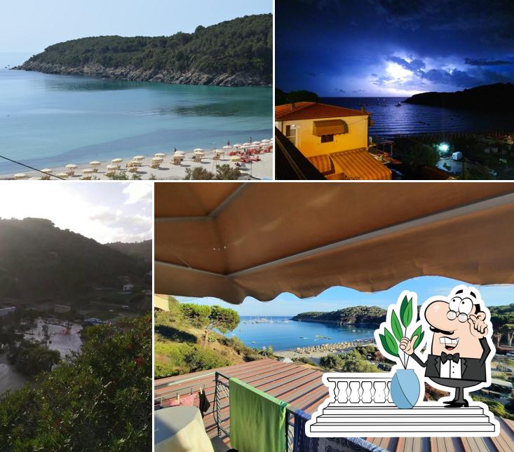 Goditi la vista dagli esterni di Hotel Alma