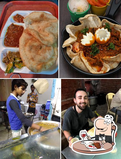 Kake De Chole Bhature offers meat dishes