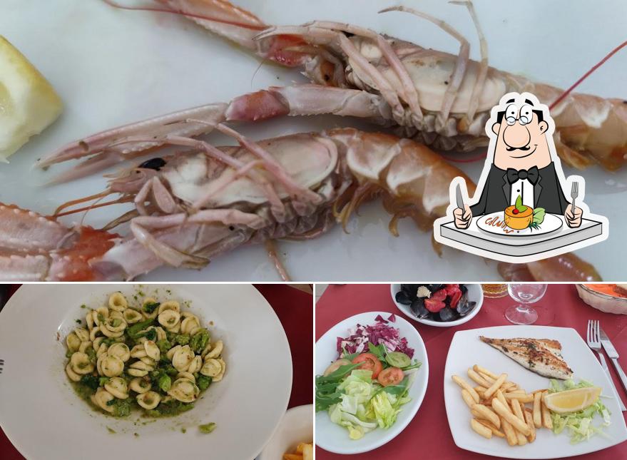Cibo al La Conchiglia