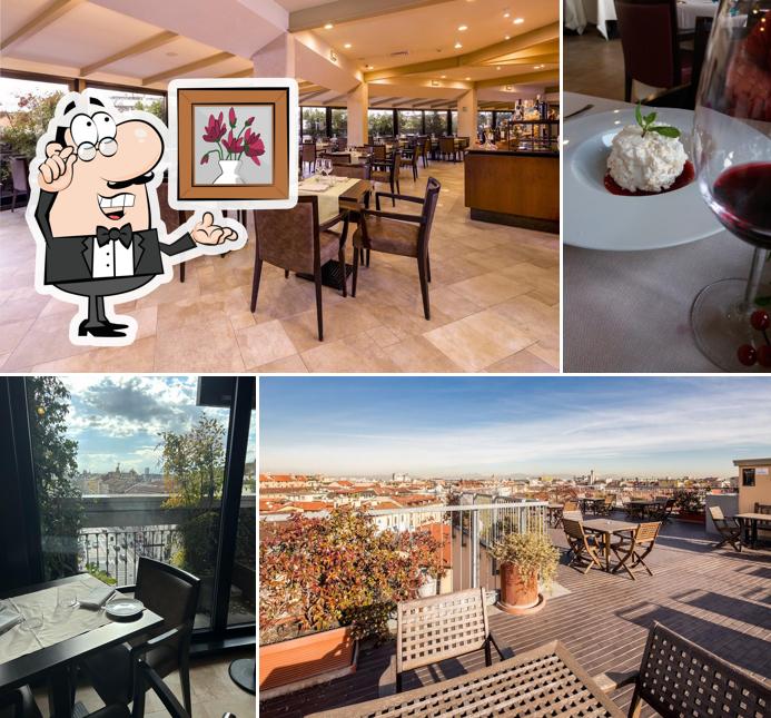 Gli interni di Le Terrazze Restaurant