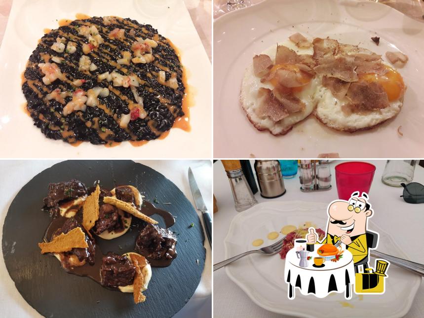 Cibo al Osteria Quattro Rose