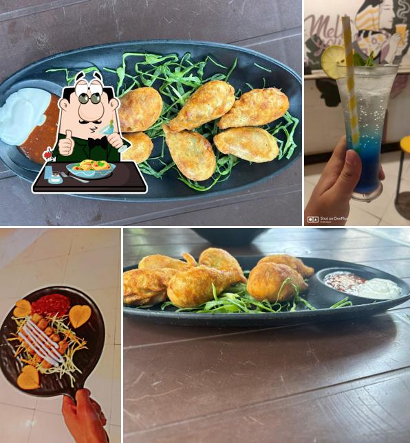 Food at Blue Roof Café