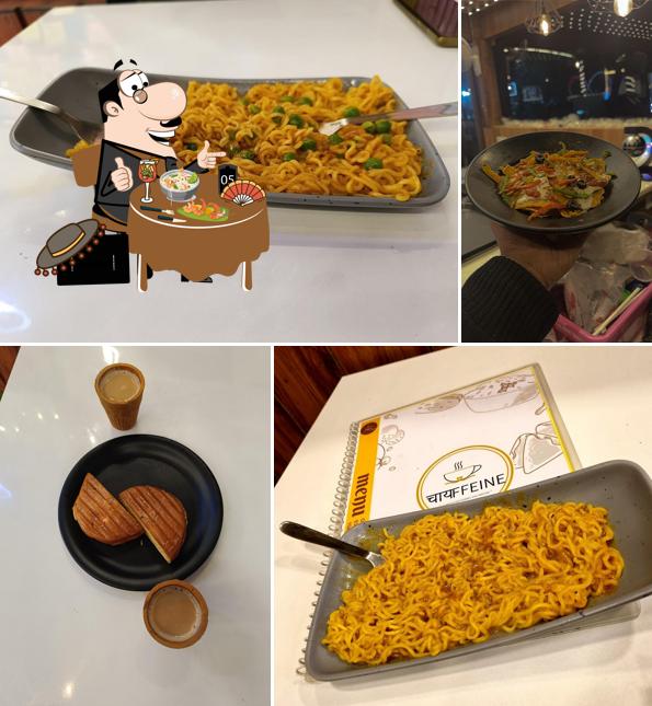 Food at Chaiffeine Cafe