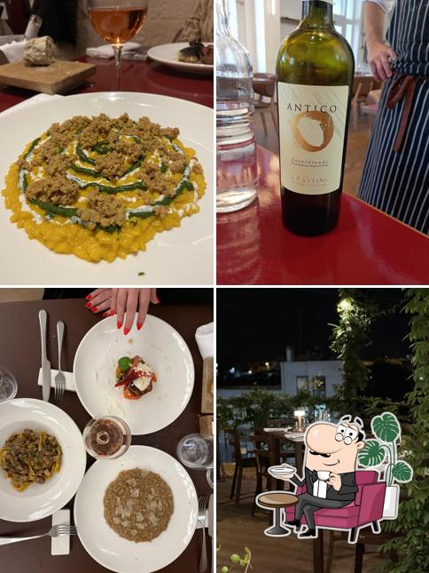 Tra le varie cose da GOODO Ristorante si possono trovare la interni e bevanda
