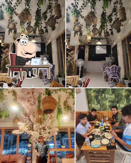 The interior of Penta Beans