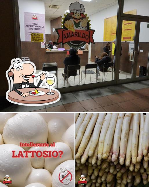 La foto della cibo e interni di Pizzeria da Amarildo-Castelminio