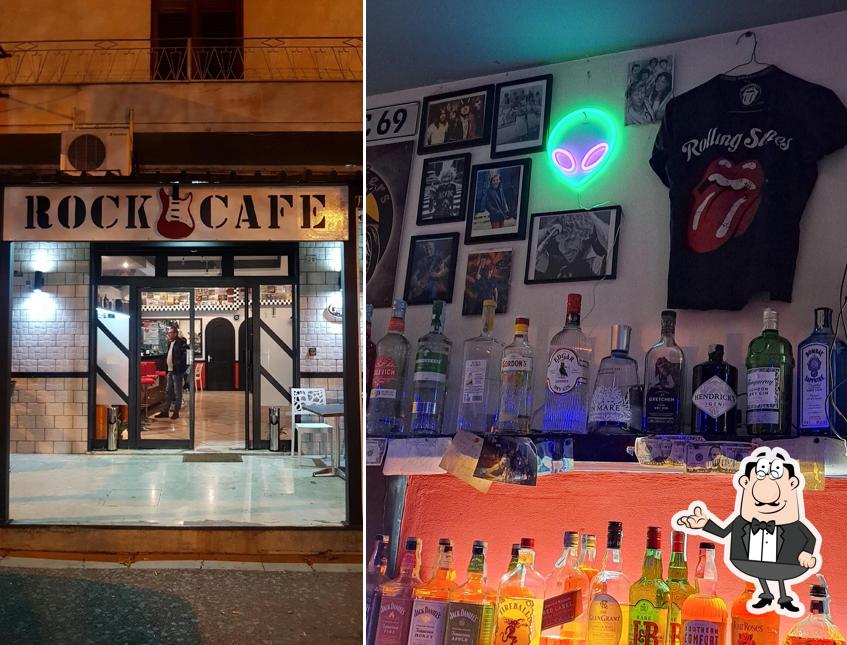 Gli interni di Rock Cafè