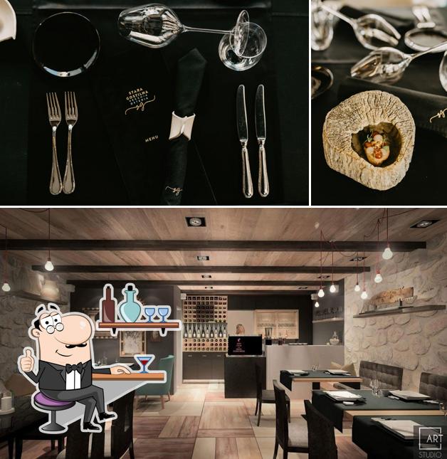 Gli interni di Stara Gostilna Vecchia Osteria