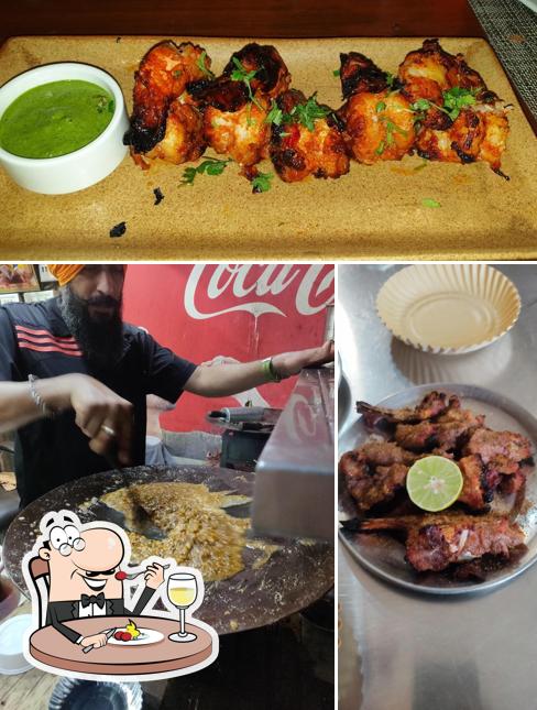 Food at Bittu Meat Wala