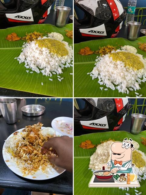 Fried rice at Girikrishna Restaurant