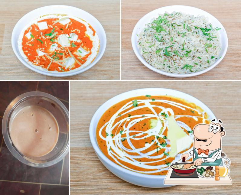 Fried rice at Hotel Arjun Palace