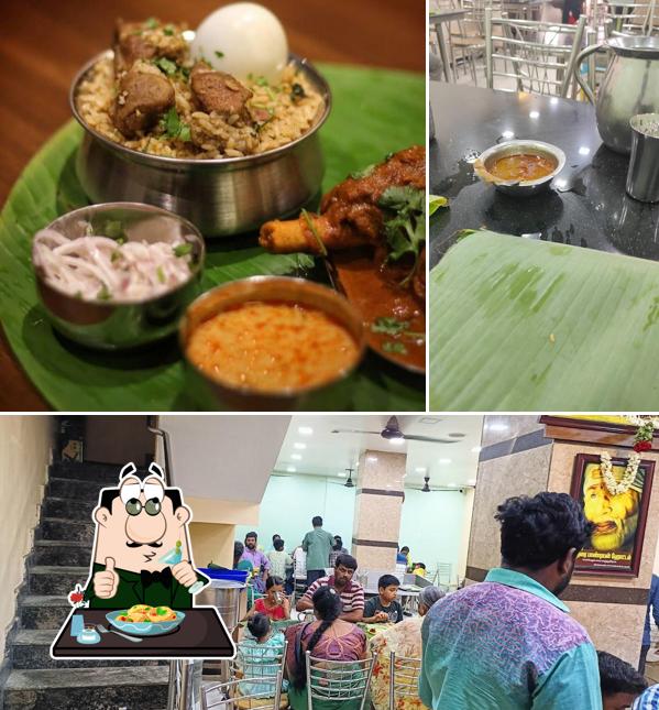 Food at Madurai Pandiyan Hotel(மதுரை பாண்டியன் ஹோட்டல்)