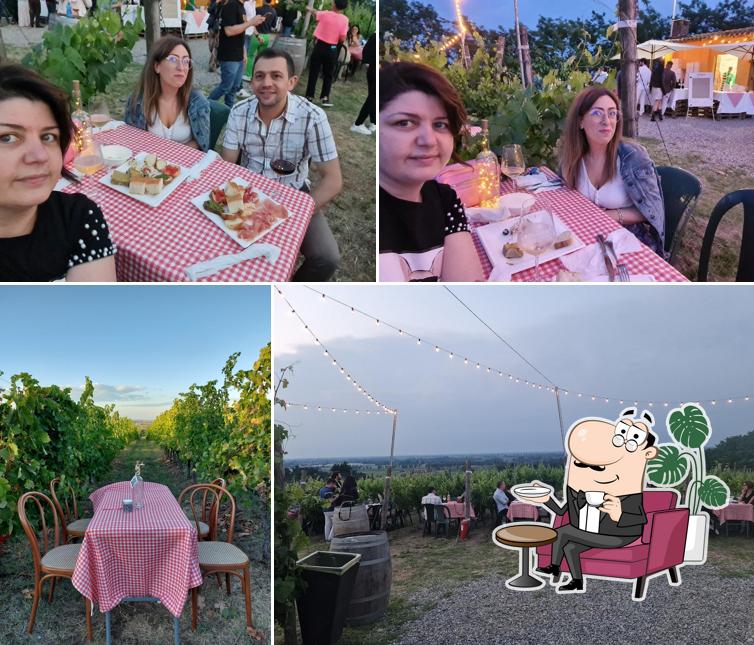 Gli interni di Aperivigna Poderi di San Pietro
