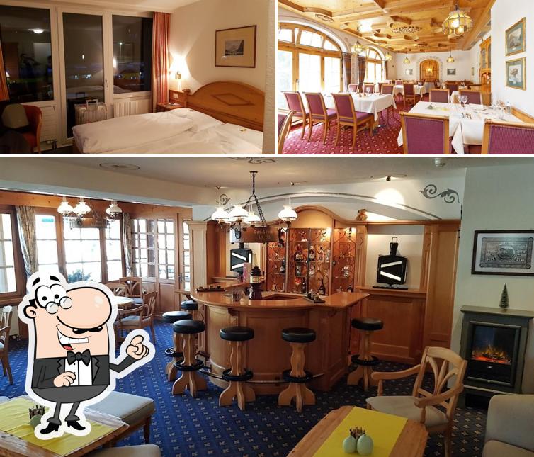 Gli interni di Restaurant Föhrenstube + Gaststube Grindelwald