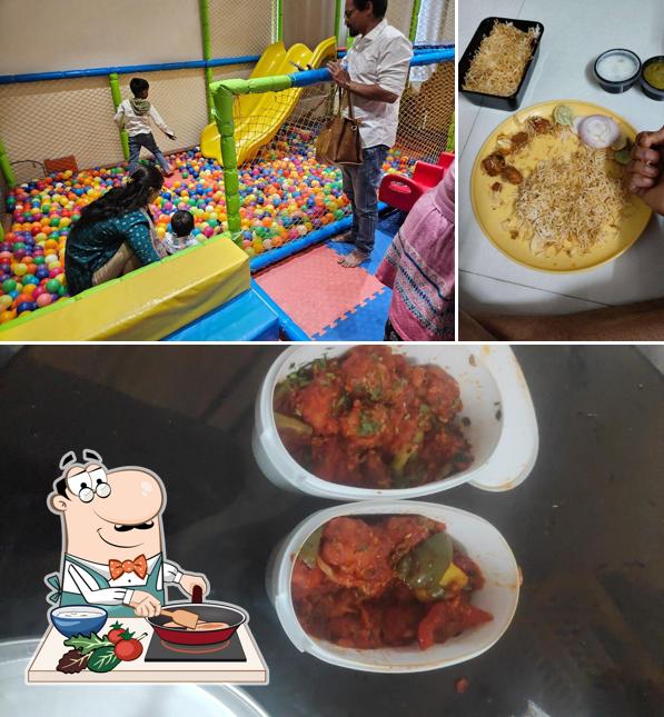 Chicken curry at HOTEL TULIPS GRAND