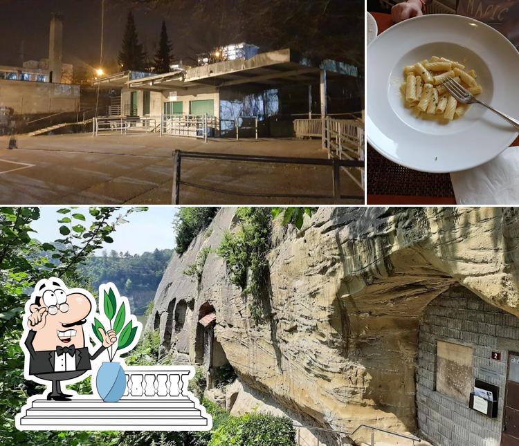 Tra le diverse cose da St-Léonard si possono trovare la esterno e cibo