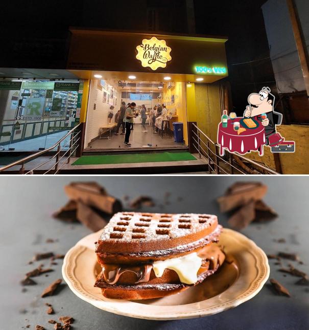 Waffles at The Belgian Waffle Co