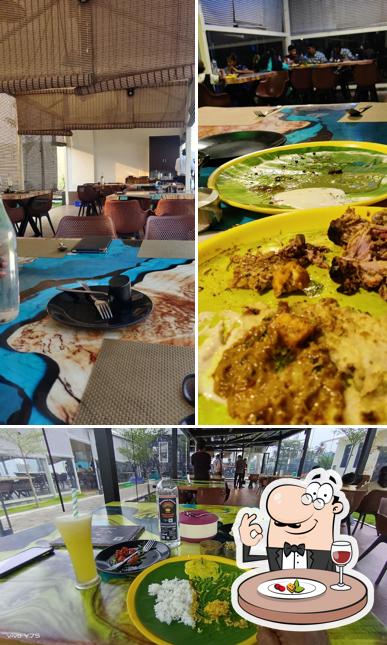 Food at Bluemoon Cine Restaurant