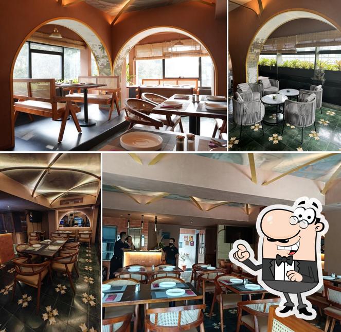 The interior of Queens Restaurant