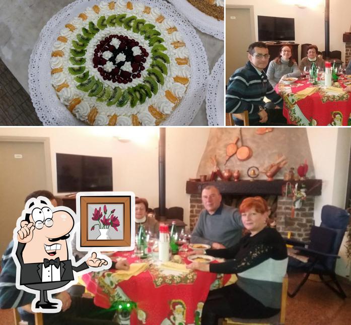 Questa è la foto che raffigura la interni e dolce di Albergo Ristorante Miravalle