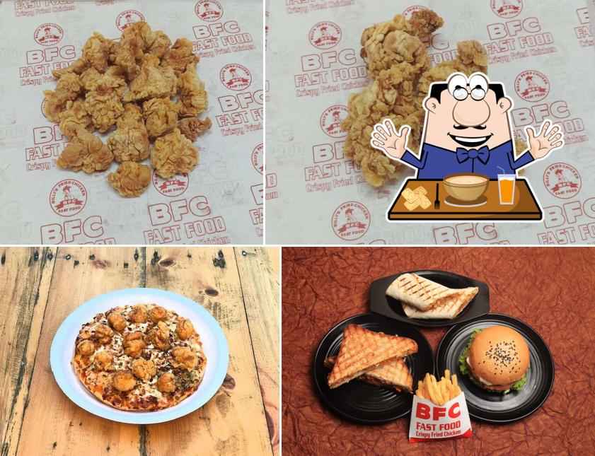 Food at BFC- Billys Fried Chicken