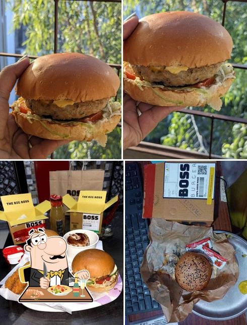 Chocolate mousse at Boss Burger Nehru Place