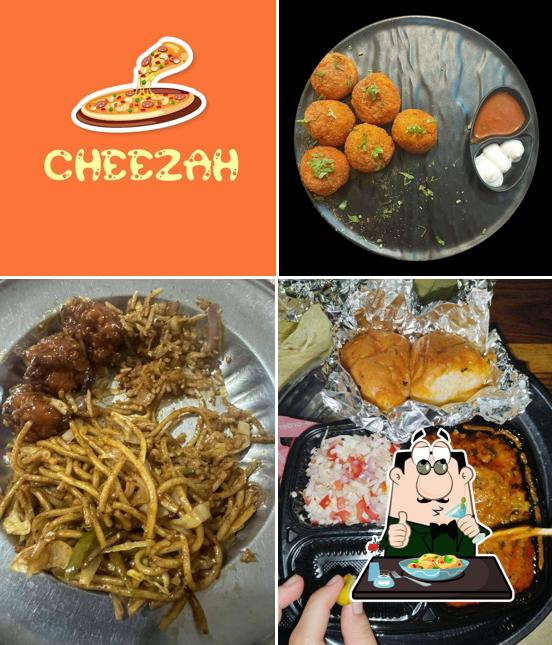 Food at Cheezah Foods