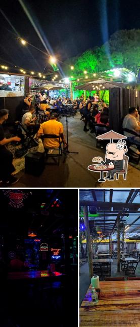 O exterior do Garage 287 Burger
