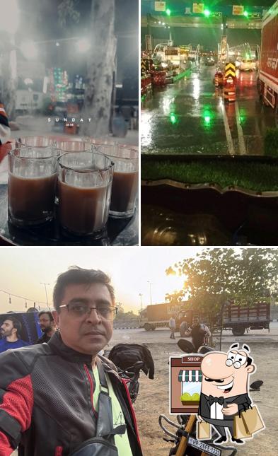 This is the photo displaying exterior and food at Guru Dashmesh Vaishno Dhaba