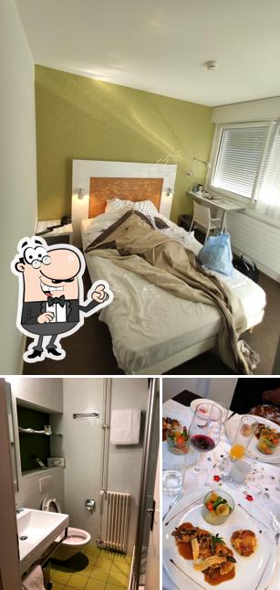 Dai un'occhiata agli interni di Le Léman Hôtel