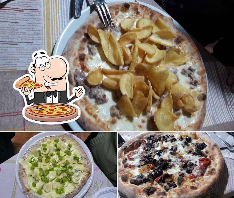 Prenditi tra le molte varianti di pizza