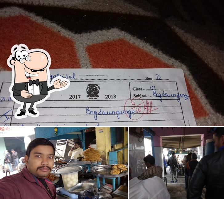 Look at this pic of Radhe Kachori Wale