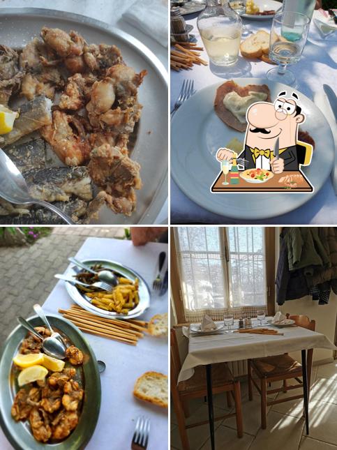 Cibo al Trattoria Pesci Vivi
