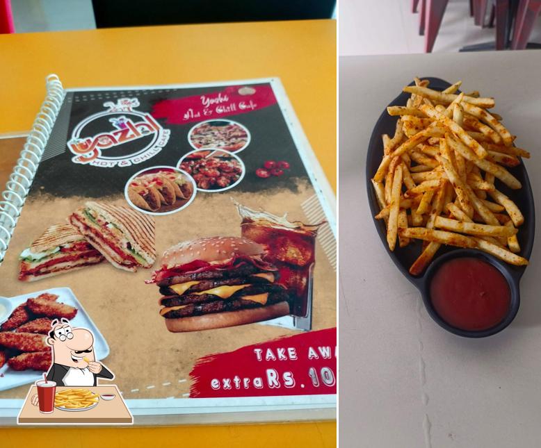 French fries at Yazhi Hot And Chill Cafe