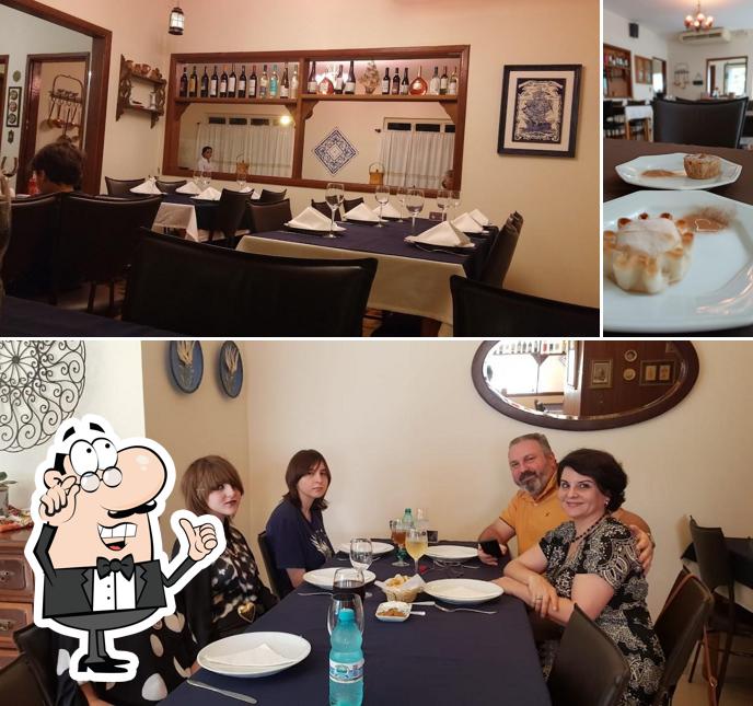 Veja imagens do interior do Cantinho Português