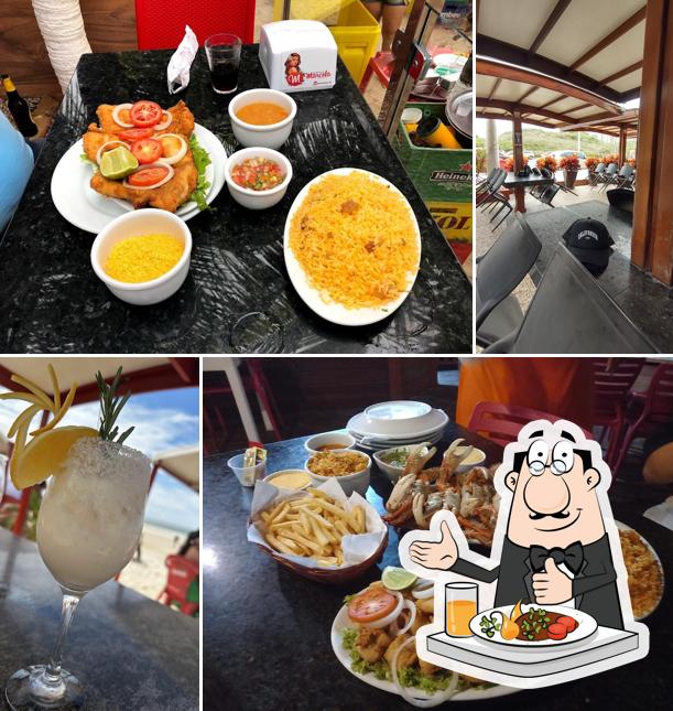 Comida em Barraca da Marcela