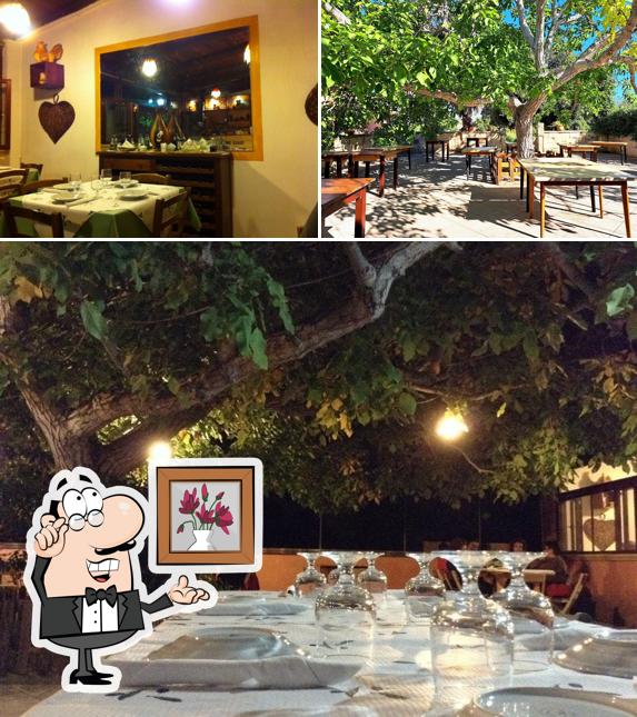 Gli interni di Trattoria Sotto al Noce