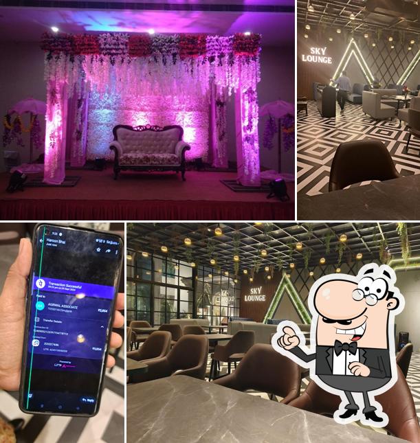 The interior of Hotel Royal Palace