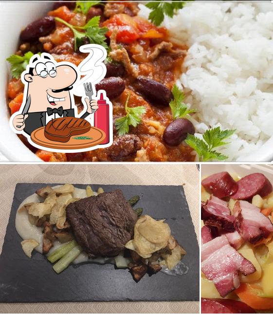 Prenditi i un pasto a base di carne a Ristorante L'Argentino