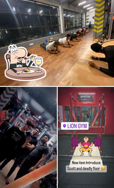 Food at Lion Gym