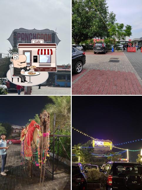 You can get some fresh air outside PanchGaon-Proudly Desi Restaurant