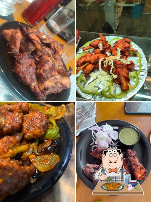 Chicken wings at Charcoal Kitchen